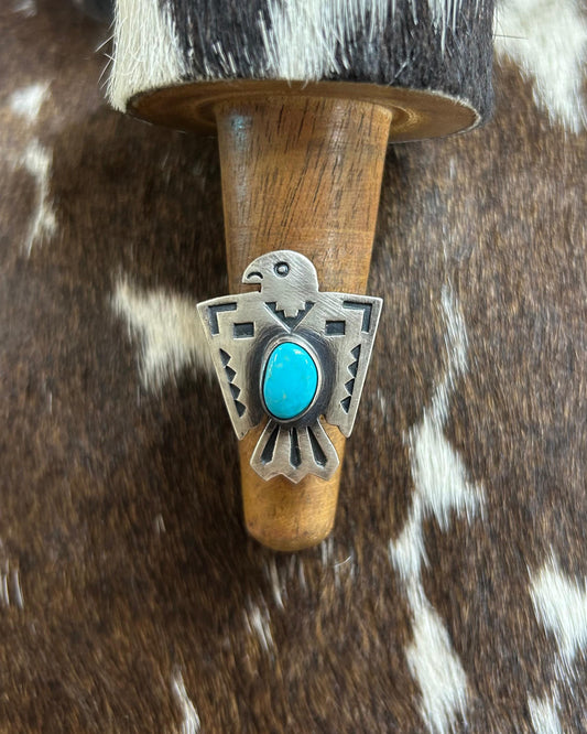 Thunderbird Turquoise Ring *Native