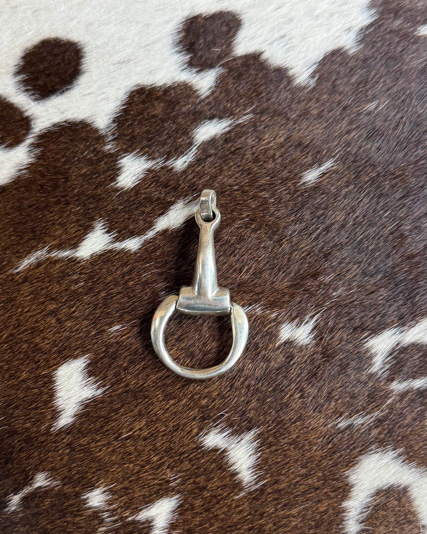 Sterling Horse Bit Pendant *NonNative