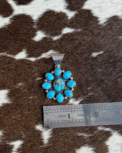 Cluster Blue Pendant *Native