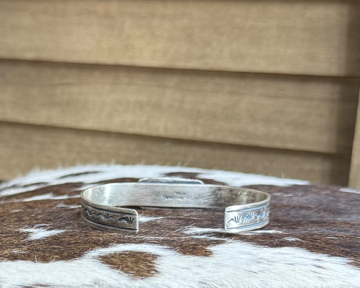 Blue Kingman Bar Cuff *Native