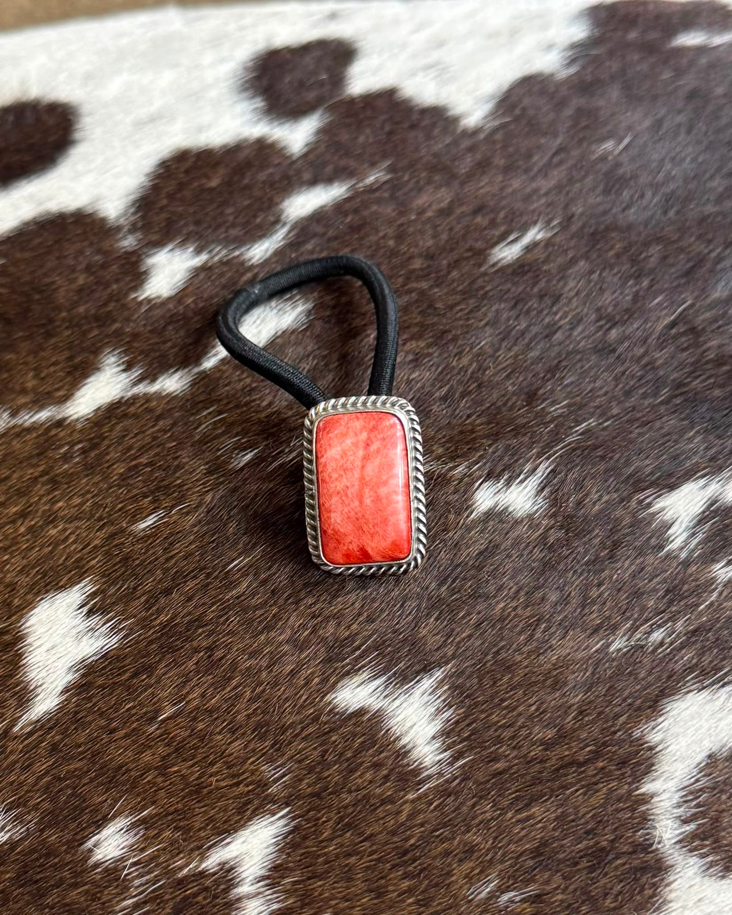 Red Spiny Hair Tie *Native