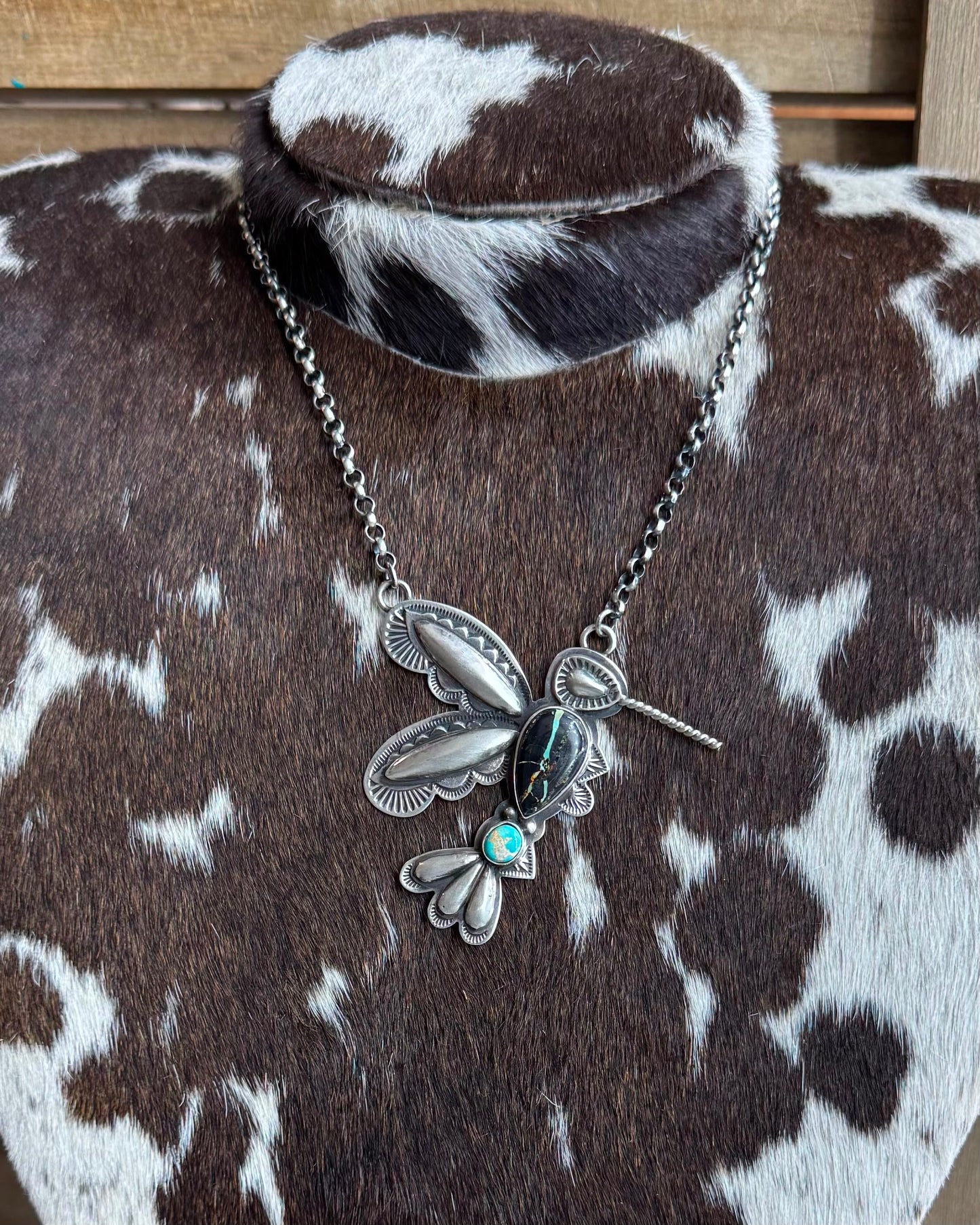 Black Jack Hummingbird Necklace *Native