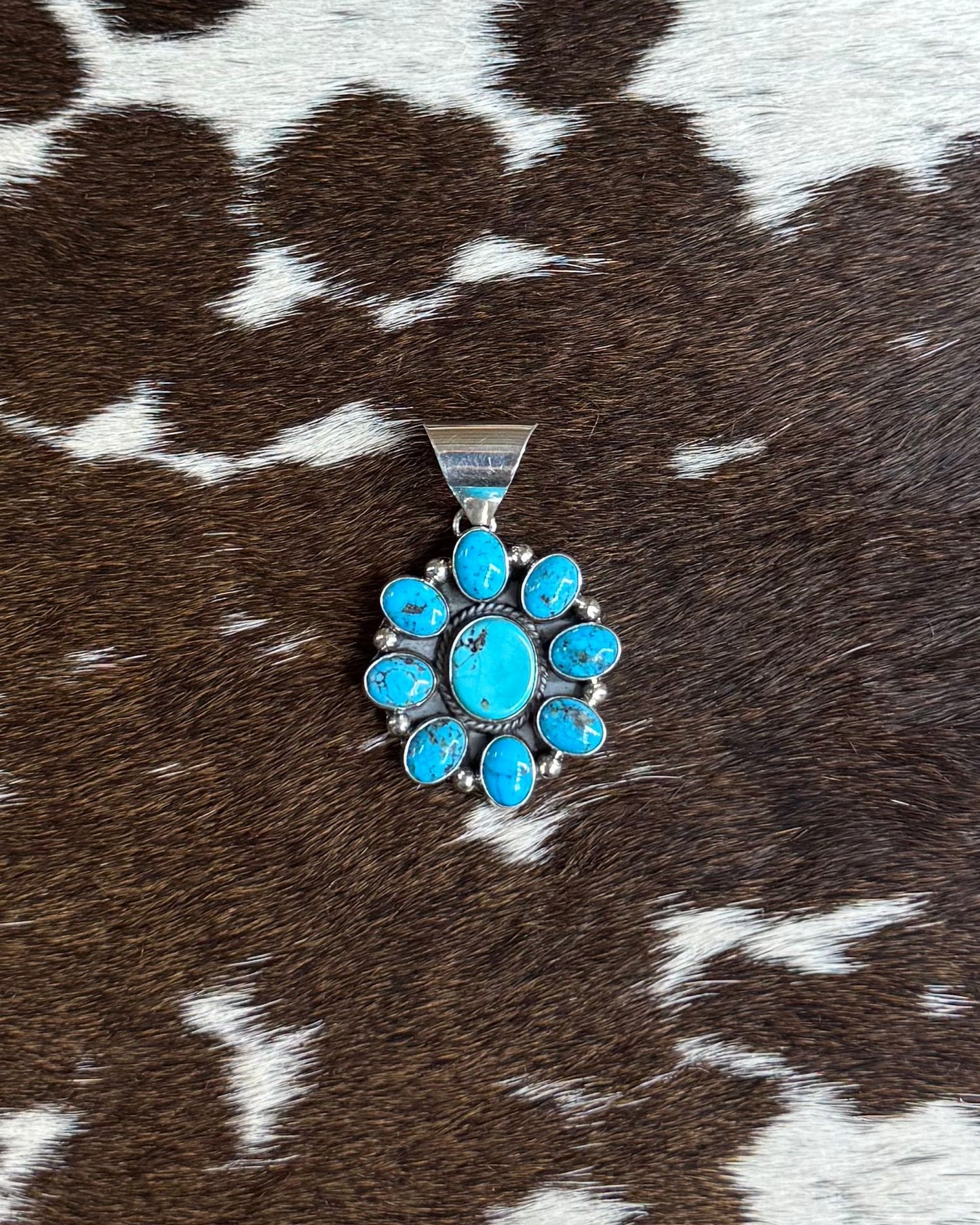 Cluster Blue Pendant *Native
