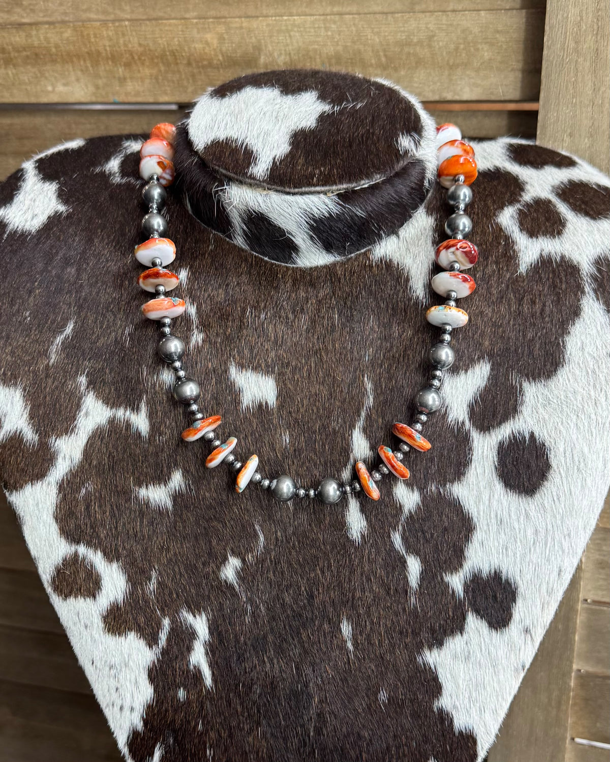 21" Pearl Coral & Turquoise Necklace *NonNative