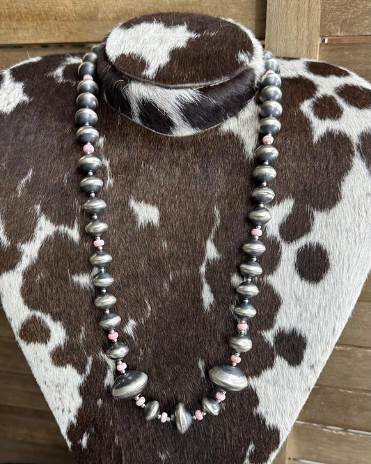 26" Pink Conch Saucer Pearl *Native