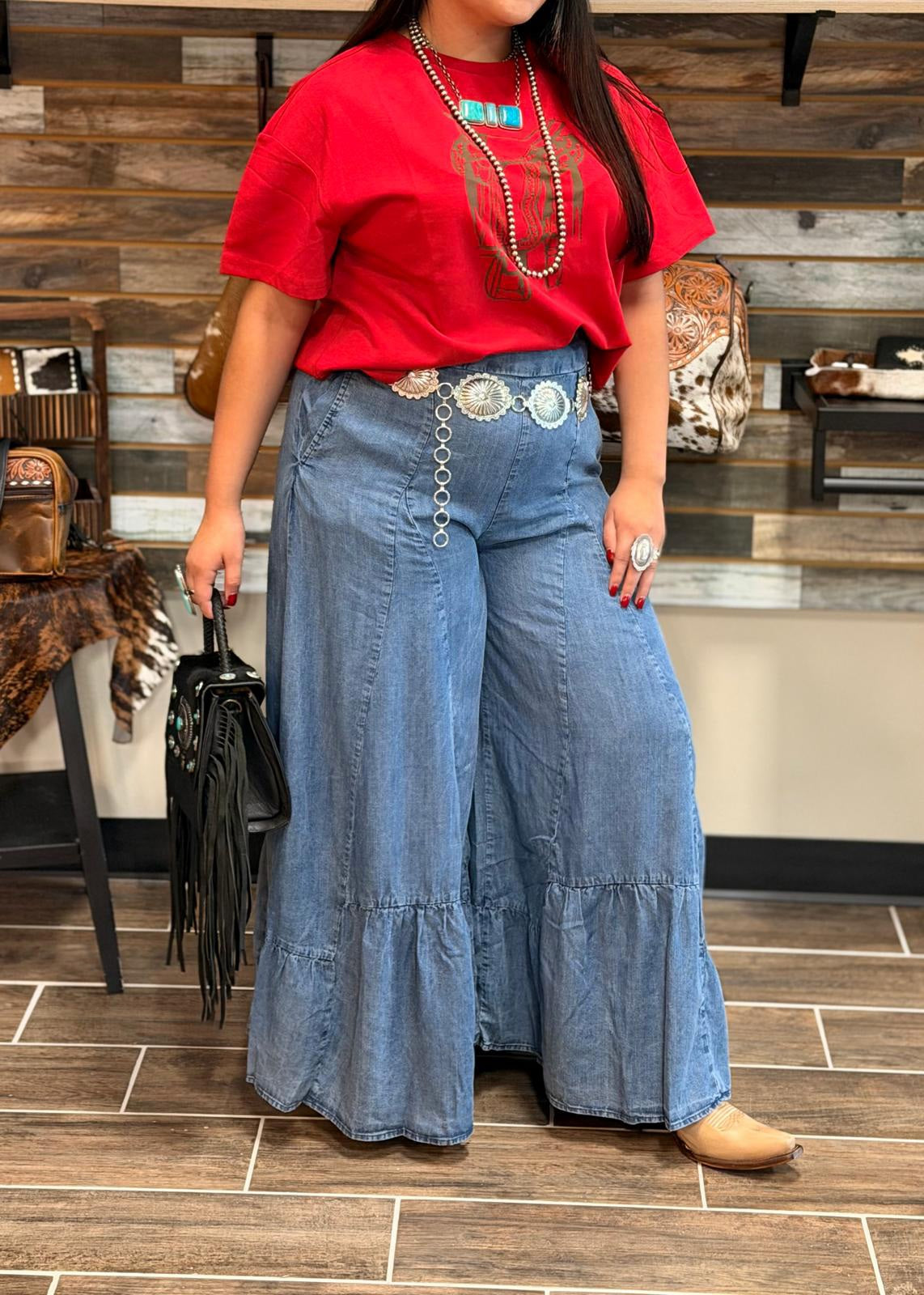 Go With The Flow Denim Pants
