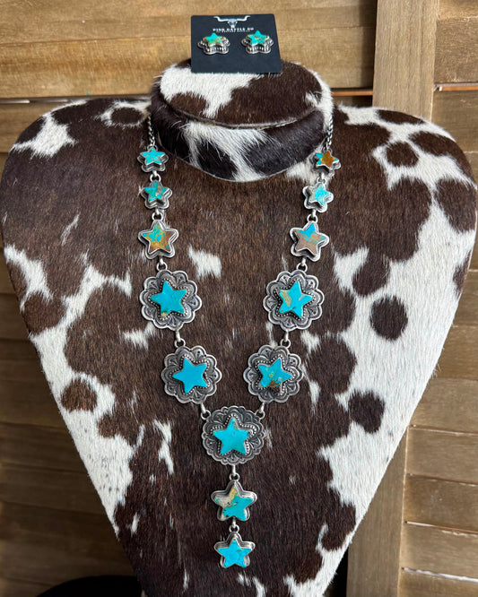 Multi Star Statement Lariat *Native