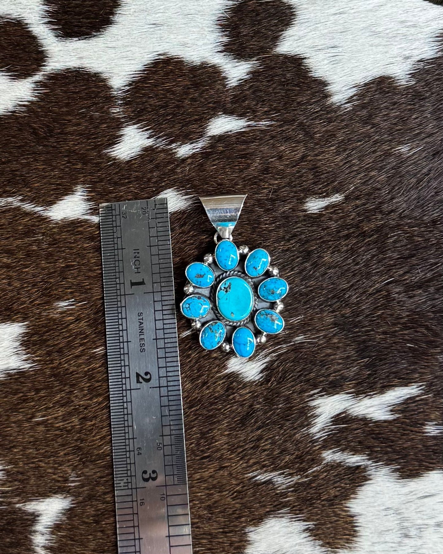 Cluster Blue Pendant *Native