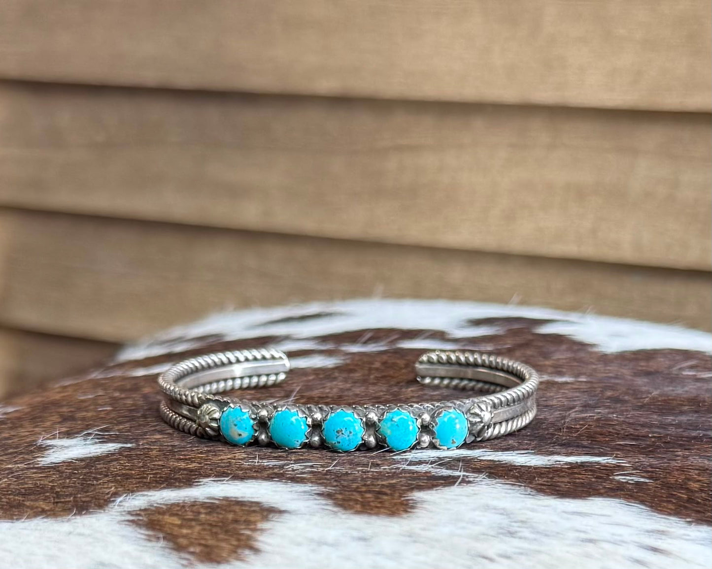 5 Stone Simple Cuff *Native