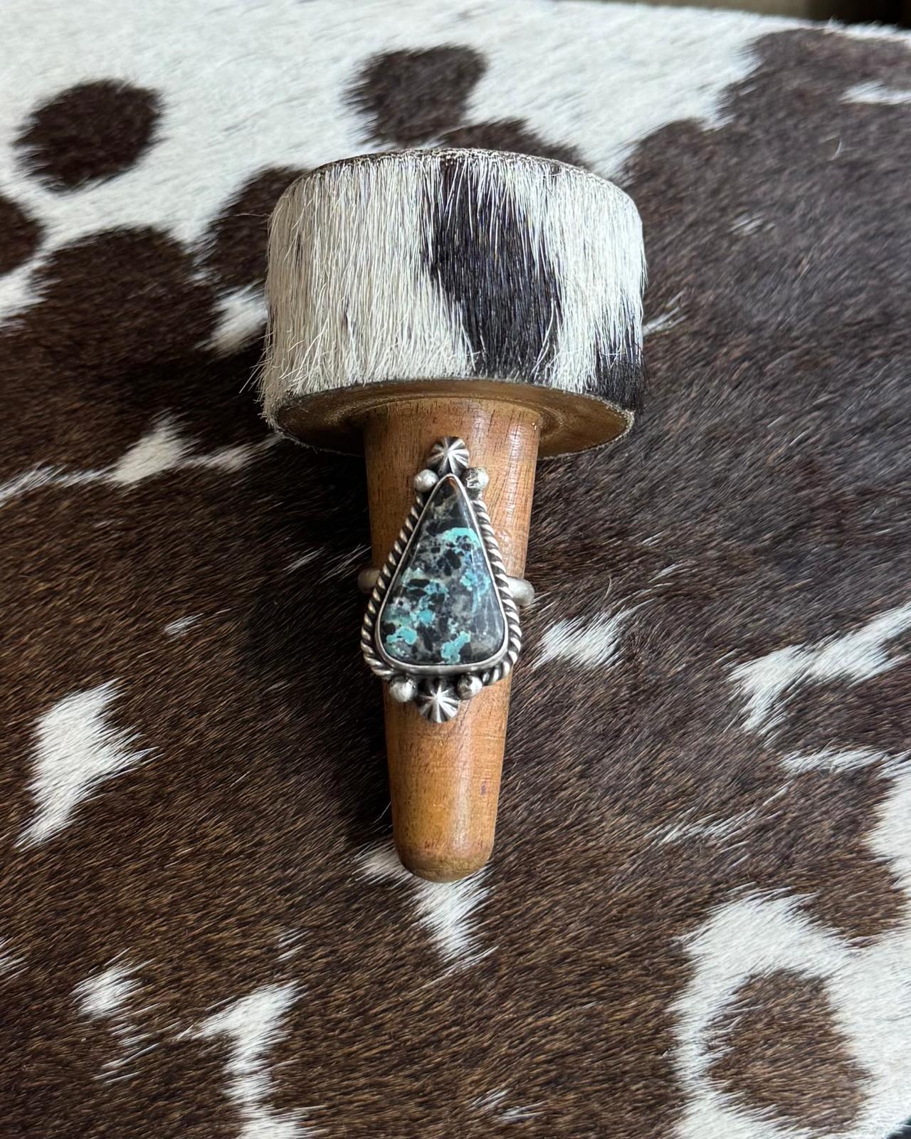 Black Jack Starburst Adj Ring *Native