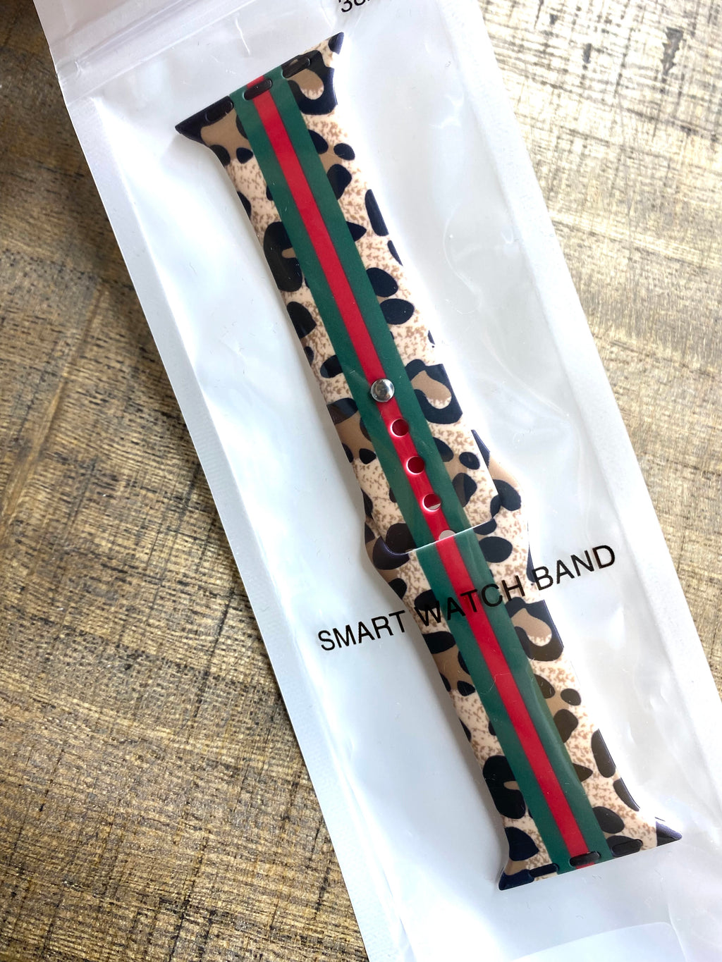 Leopard Striped Watch Band