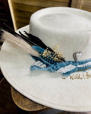 Wild & Free Feather Hat