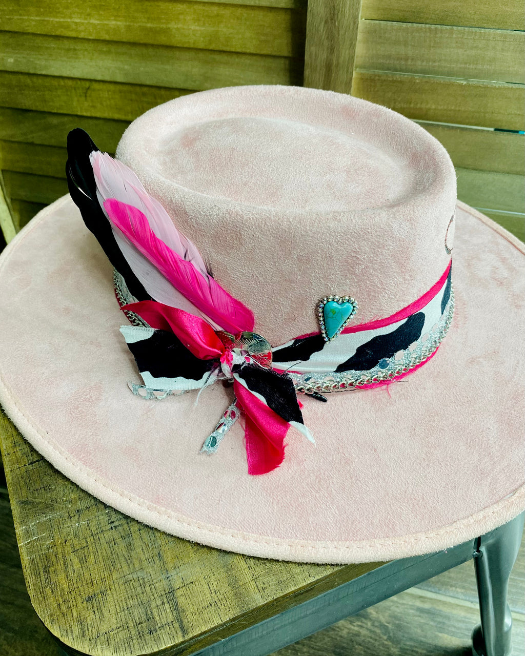 Pink Pasture Western Hat