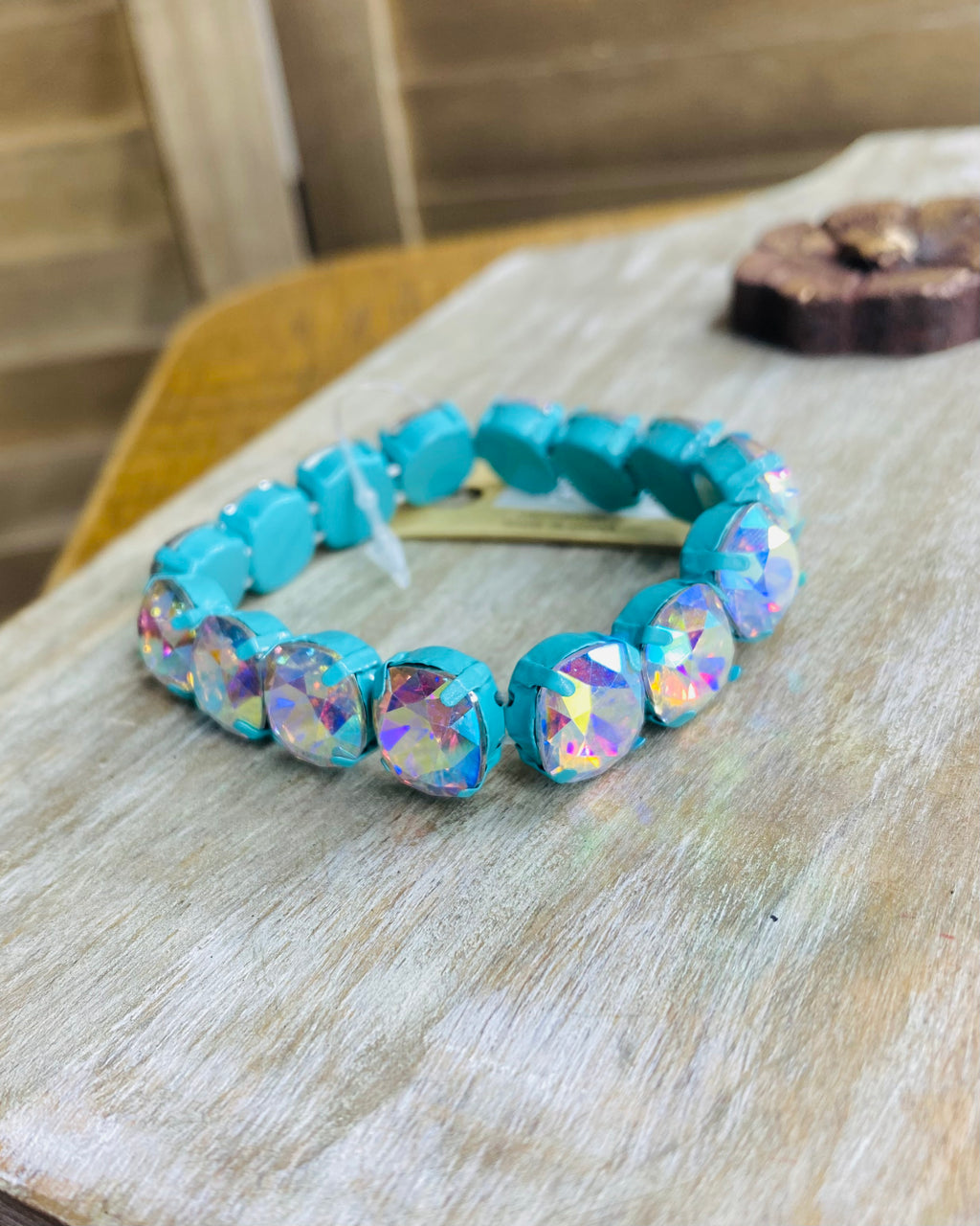 Turquoise Myra Crystal Bracelet