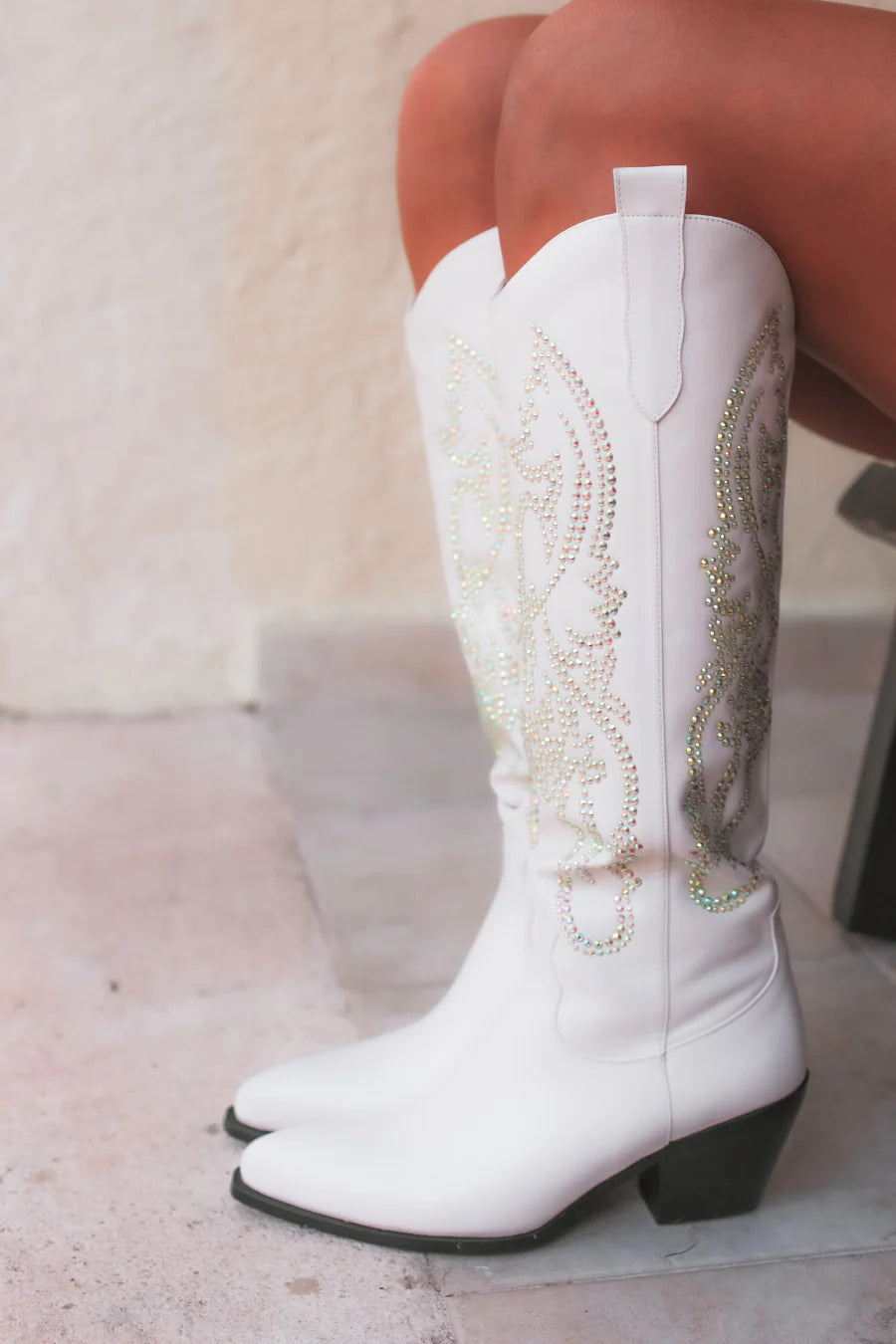 Bring the Bling Rhinestone Boots (PreOrder Arrives 7/7/23)