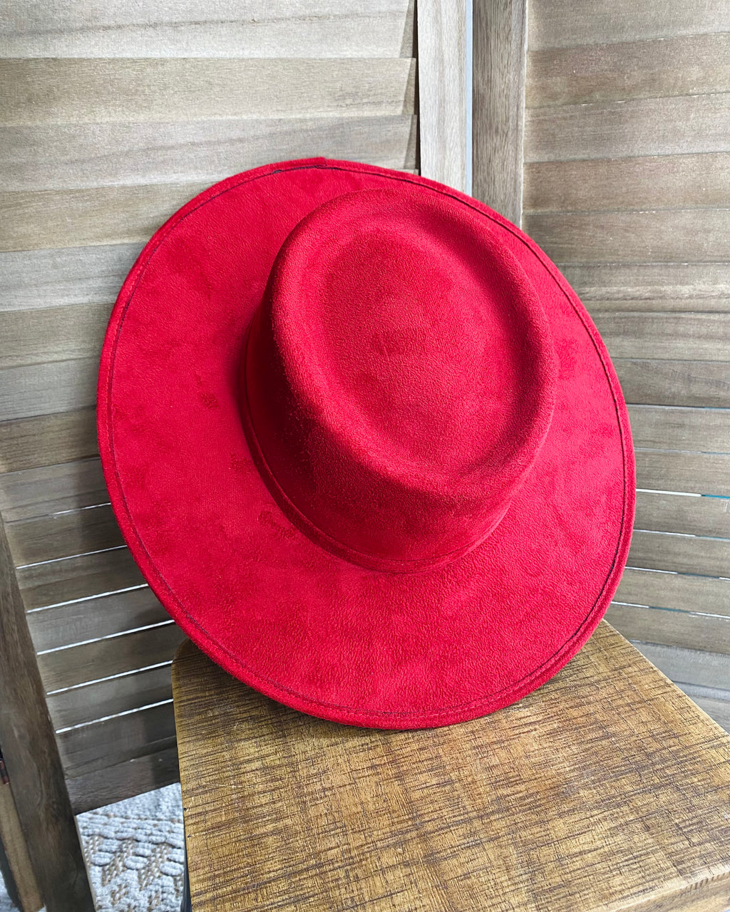 Red Western Hat