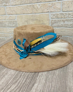 Jaded Pebbled Western Hat