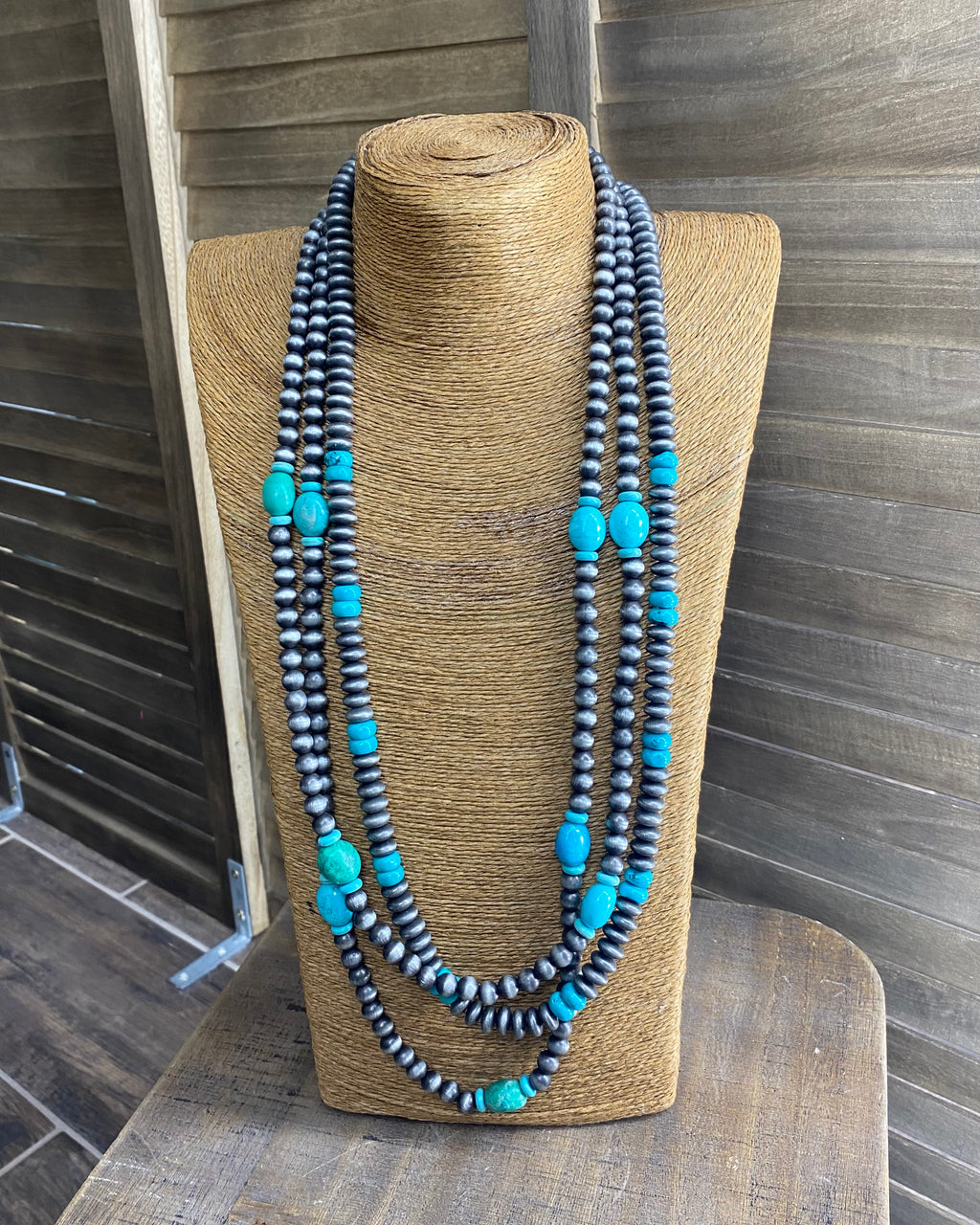 Desert Navajo Pearl Necklace