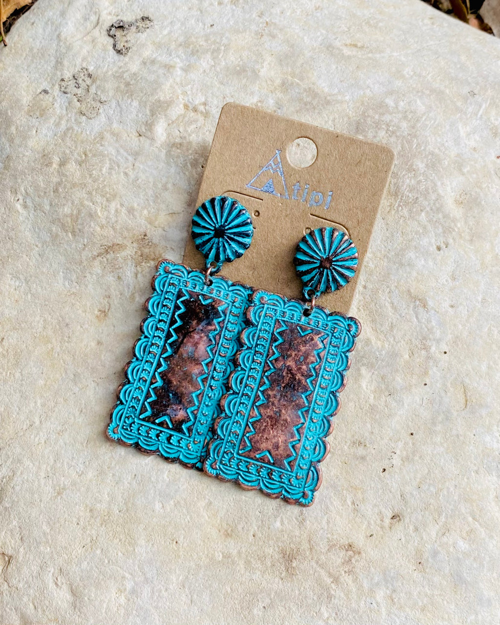 Perfectly Patina’d Stud Earrings