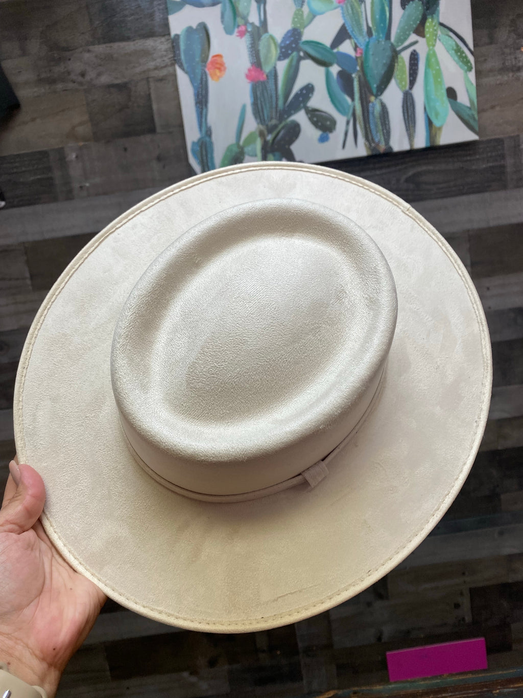 Ivory Western Hat