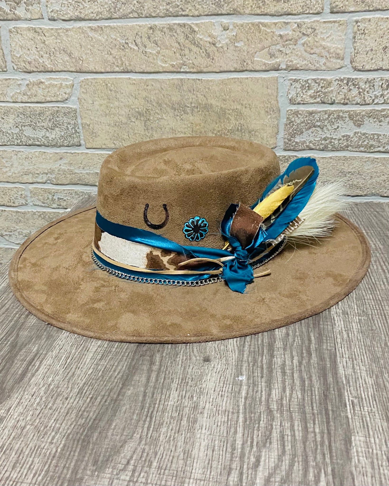 Jaded Pebbled Western Hat