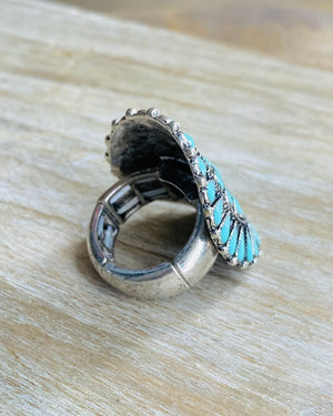 Western Concho Stretch Ring