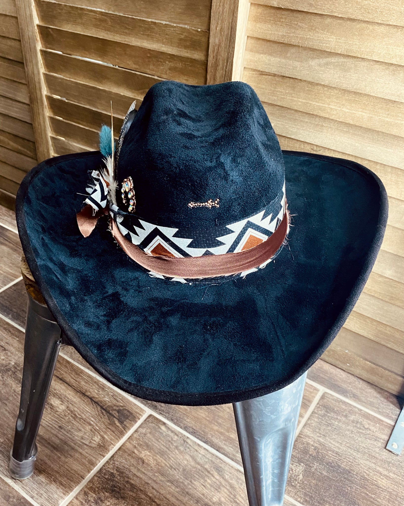 Copper Aztec Tejana Hat