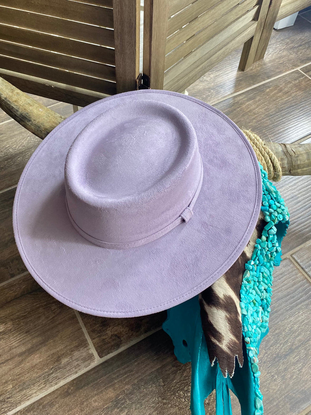 Lilac Meadows Sombrero Hat