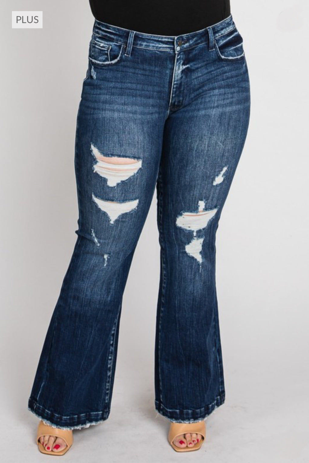 Tori MidRise Boot Cut Jeans