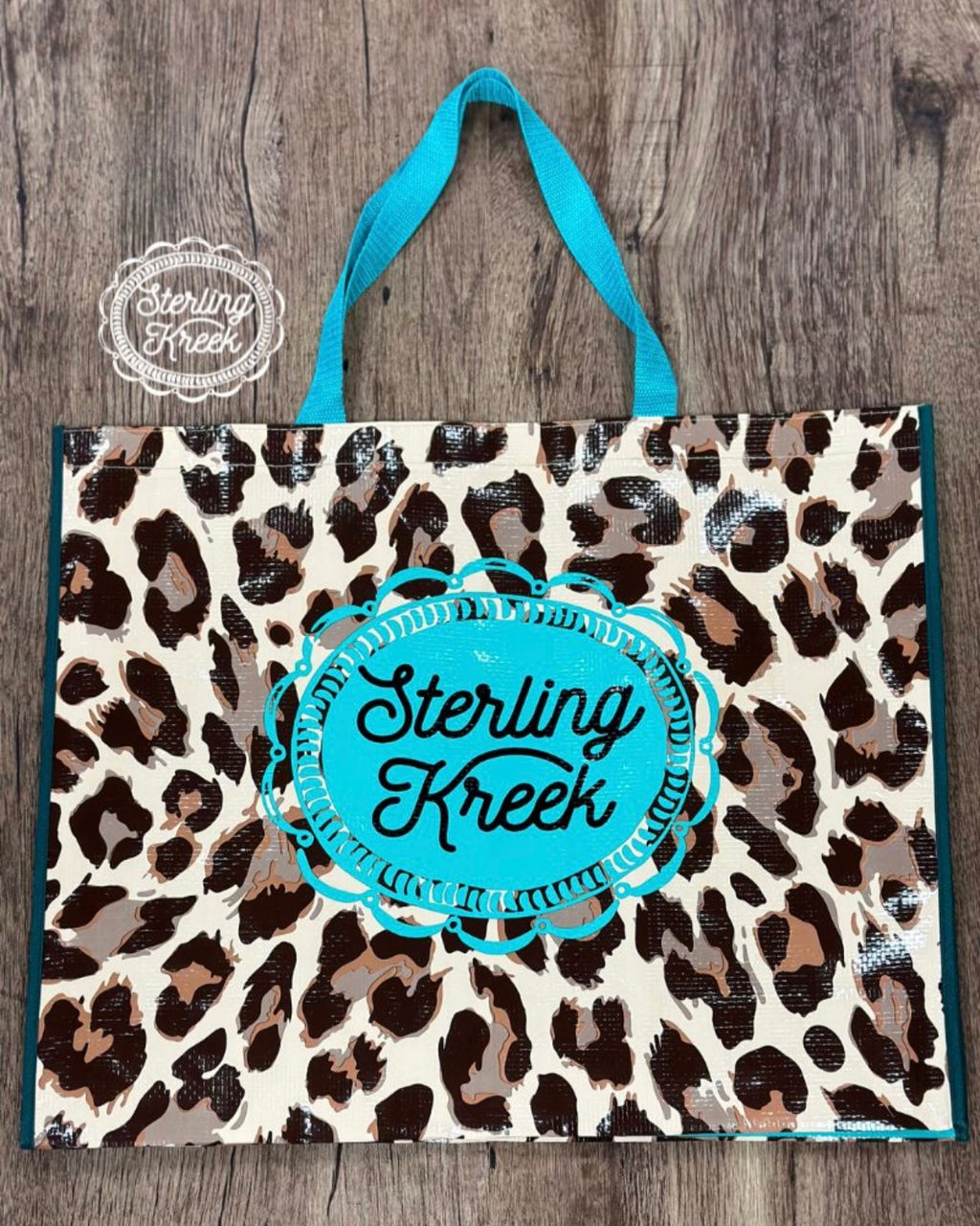 Sterling Kreek Leopard Tote Bag