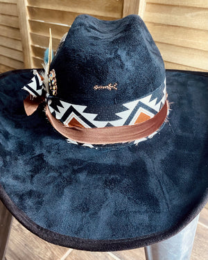 Copper Aztec Tejana Hat
