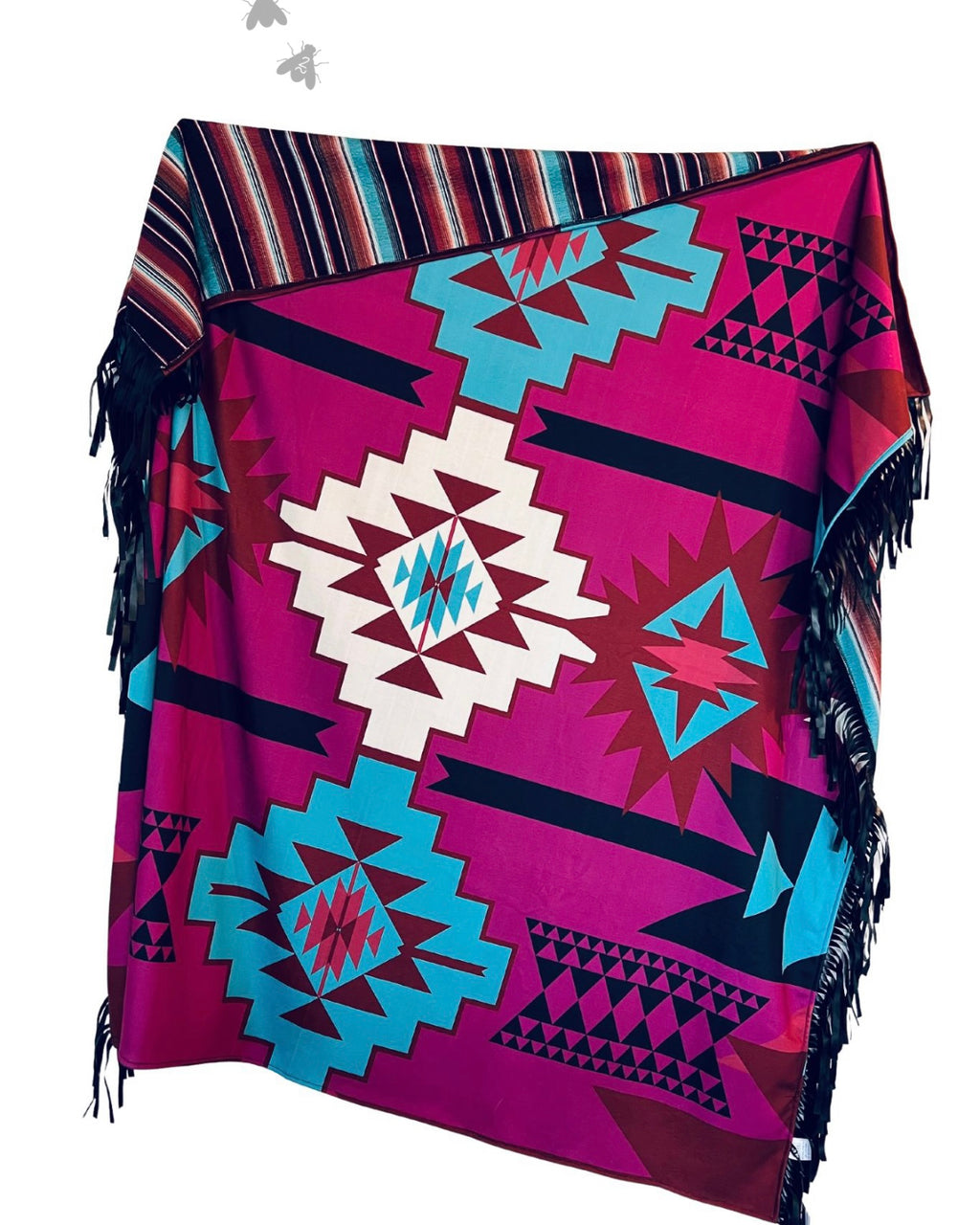 Small Aztec Throw Blanket