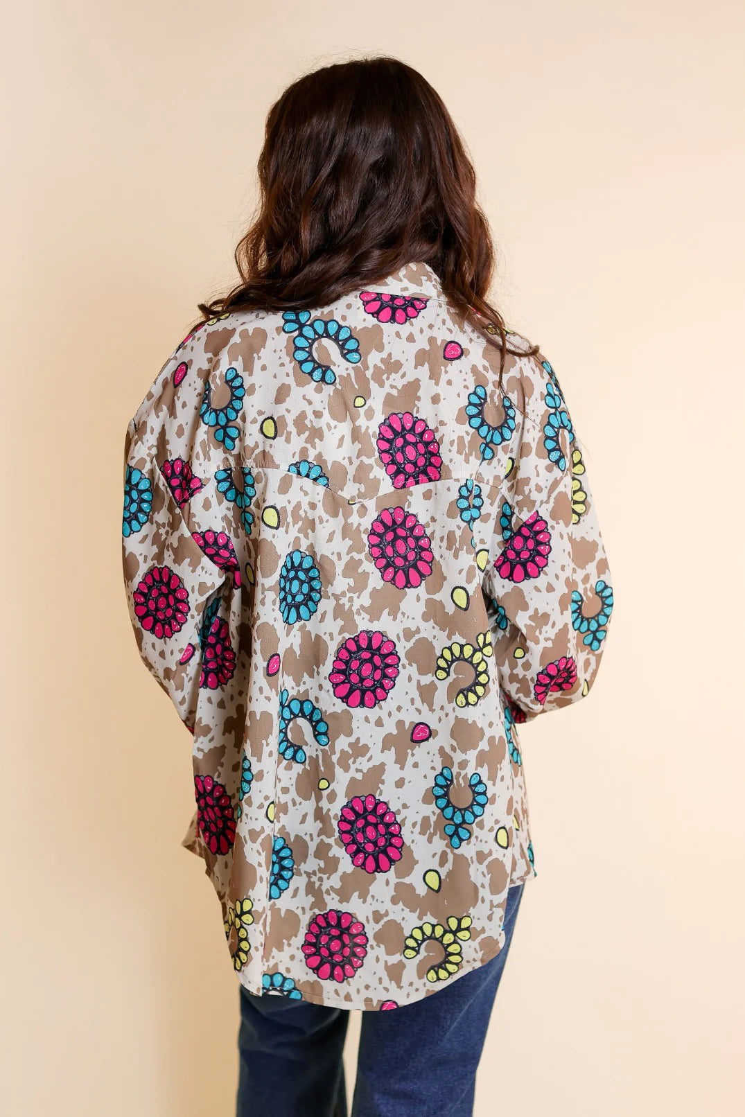 Spotted Spring Concho Button Up