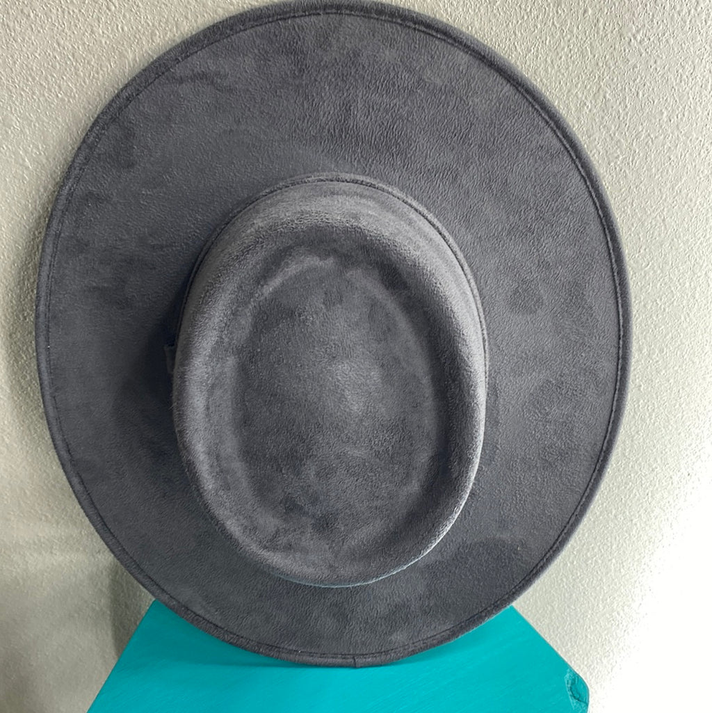 Gray Western Hat