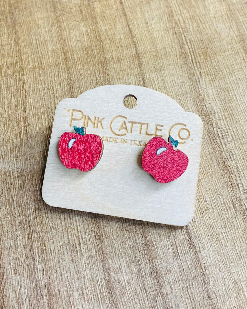 Apple Stud Earrings