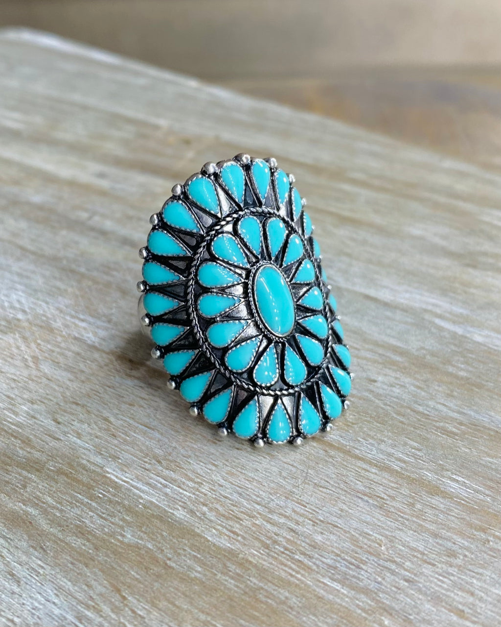 Western Concho Stretch Ring